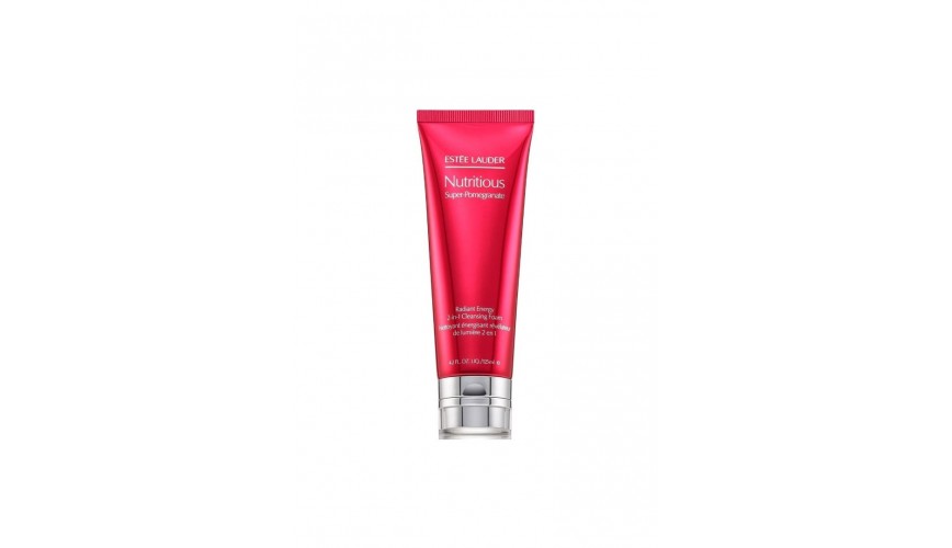 ESTÉE LAUDER Süper Nutritious Super-pomegranate Radiant Energy 2-in-1 Yüz Temizleme Köpüğü & Maske 125 Ml