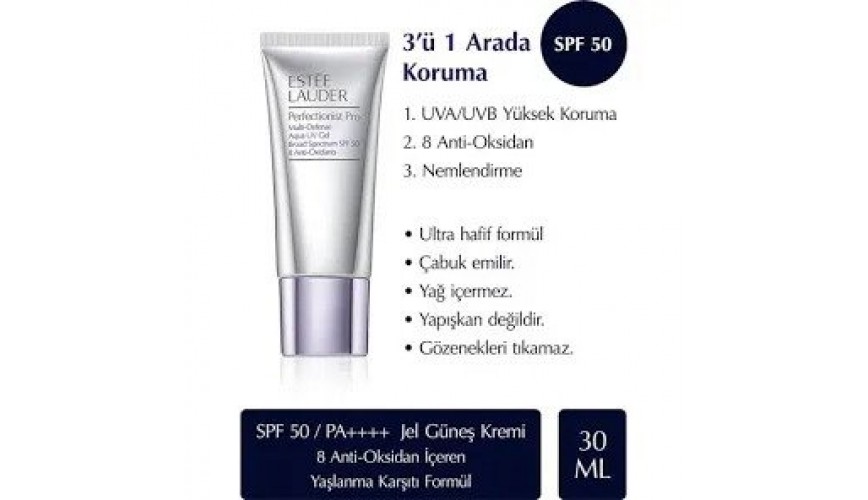 Perfectionist Pro Multi-Defense Aqua SPF50 Güneş Koruyucu Jel Krem