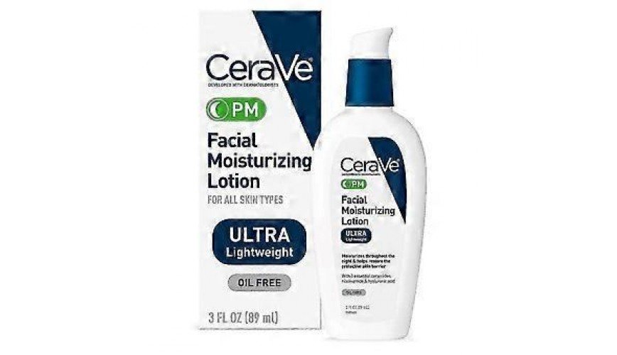 Cerave Yüz Nemlendirici, Gece Kremi Yüz Nemlendirici Losyon, 89ML