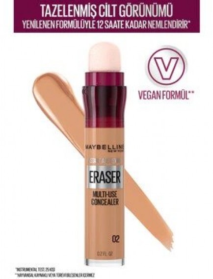 Maybelline New York Instant Anti Age Eraser Kapatıcı No: 02 Nude