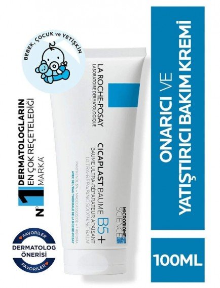 La Roche-Posay Cicaplast Baume B5 100 ml Onarıcı Krem La Roche-Posay Cicaplast Baume B5 100 ml Onarıcı Krem